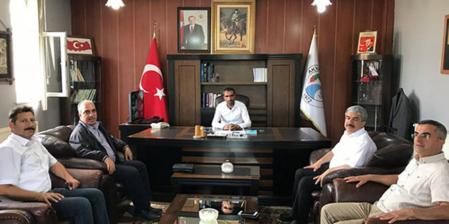 DSİ 24. Bölge Müdürü Dündar, Akyaka Belediye Başkanı Nar'ı ziyaret etti
