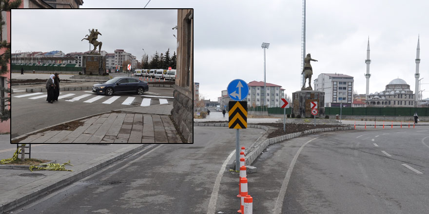 Vatandaşlar istedi, İl Trafik Komisyonu karar aldı: Kars’ta iki ana cadde birbirine bağlandı