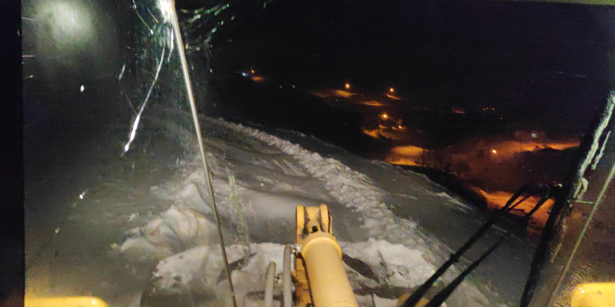 Kars’ta 16 köy yolu ulaşıma kapandı