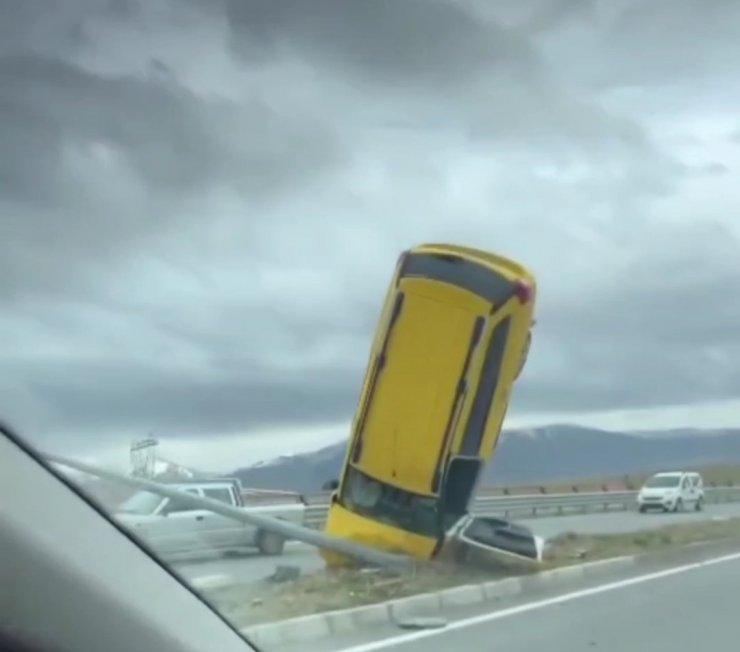 Van’da bir garip kaza