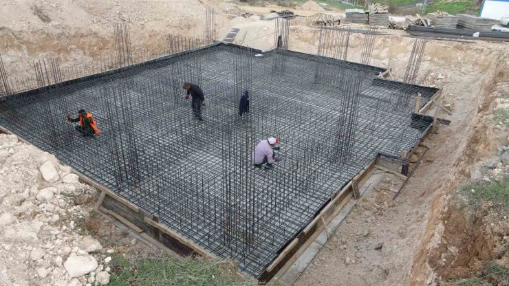 Depremde etkilenen Malatya’da köy evlerinin inşasına başlandı